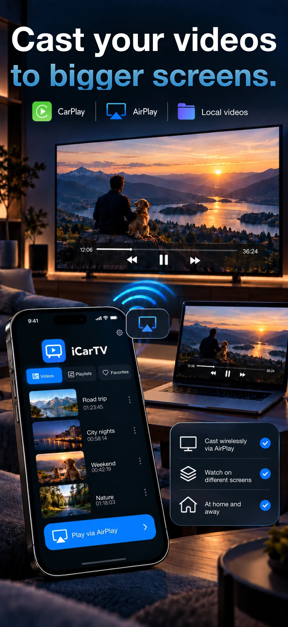 Illustrative image — AirPlay